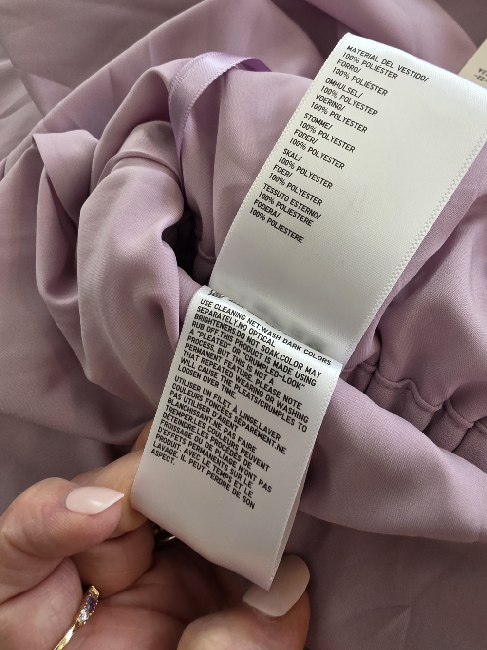 Uniqlo Lavender Pleated Maxi Skirt - Picture 7 of 8
